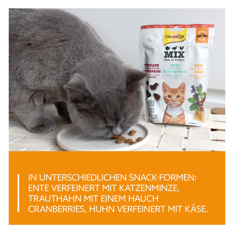 GimCat Crunchy Snacks Mix Pack 140 g