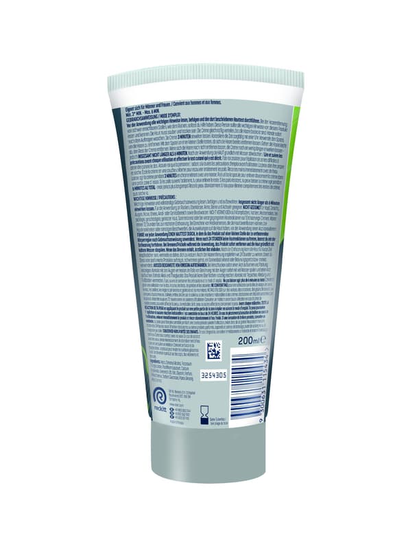 Veet Men Haarentfernungscreme Oberkörper & Beine, Tube & Spatel