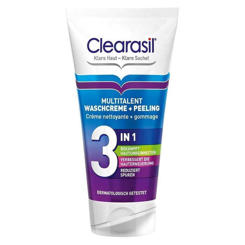 Clearasil Multitalent Waschcreme&Peeling