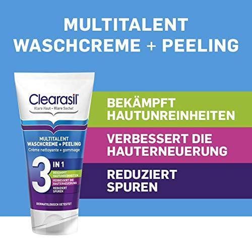 Clearasil Multitalent Waschcreme&Peeling