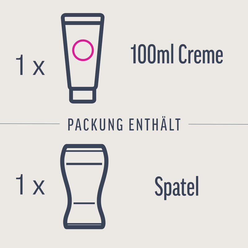 Veet Pure Haarentfernungscreme Bikinizone & Achseln, 100 ml 