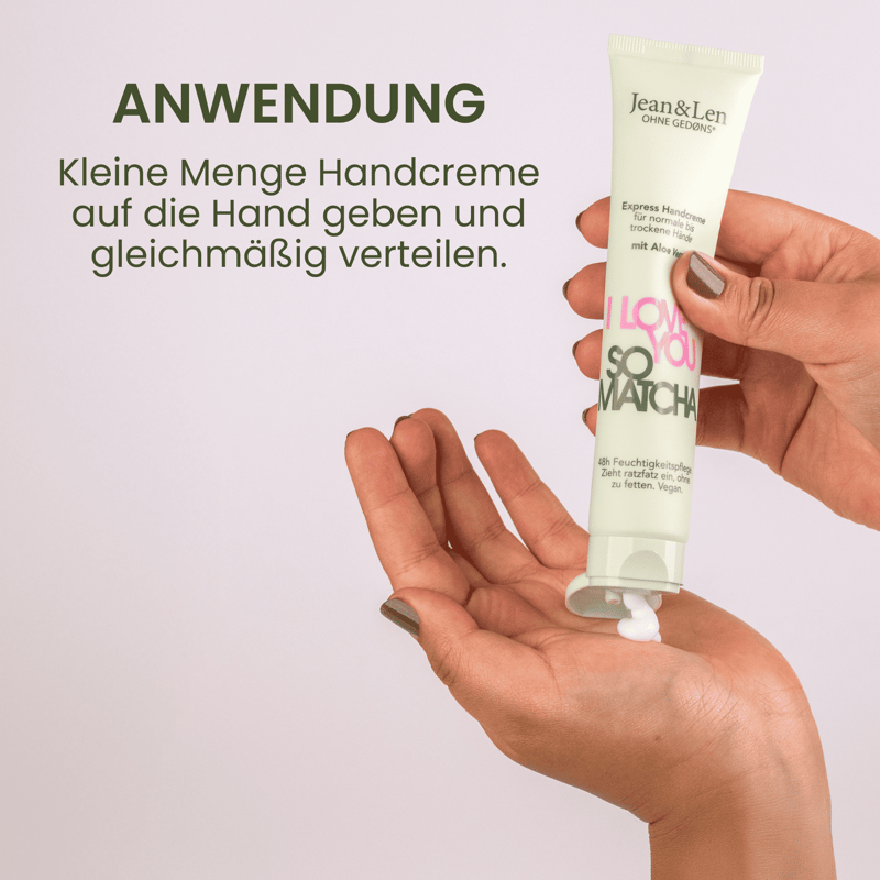Jean&Len Hand Cream So Matcha