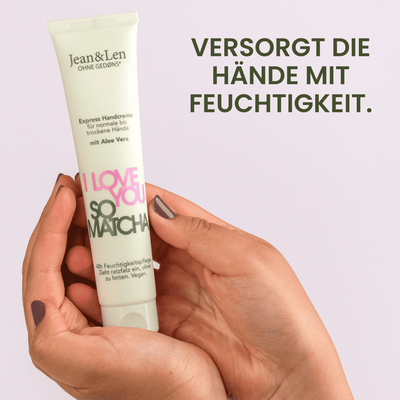 Jean&Len Hand Cream So Matcha