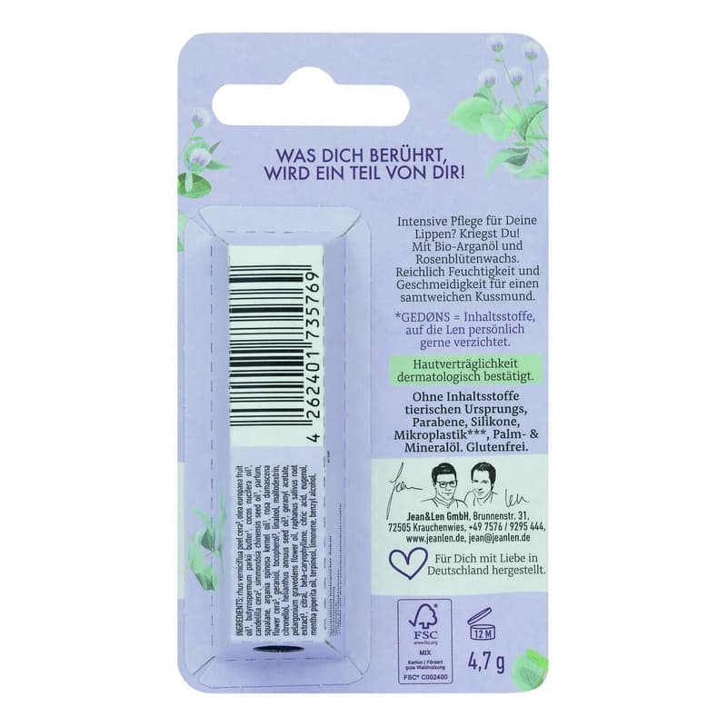 Jean&Len Lip Balm Arganöl