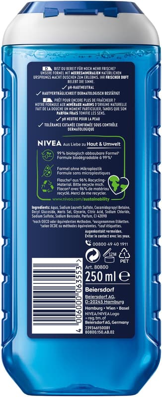 Nivea Men Pflegedusche Fresh Ocean