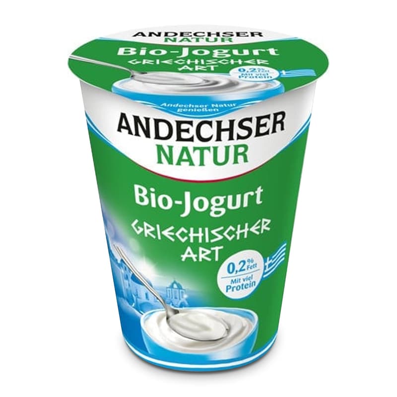 Andechser BIO Joghurt griechischer Art Natur 0.2%