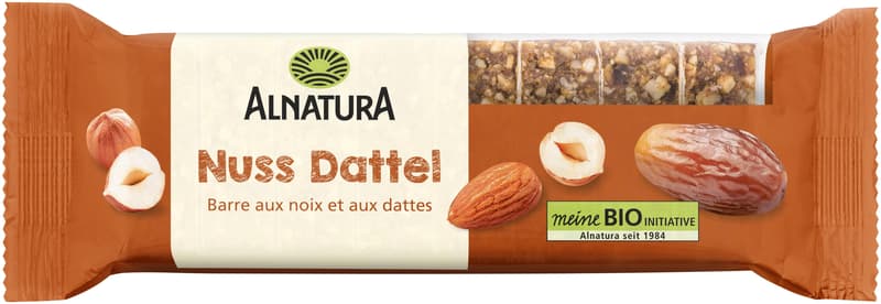 Alnatura BIO Nuss Dattel Fruchtschnitte
