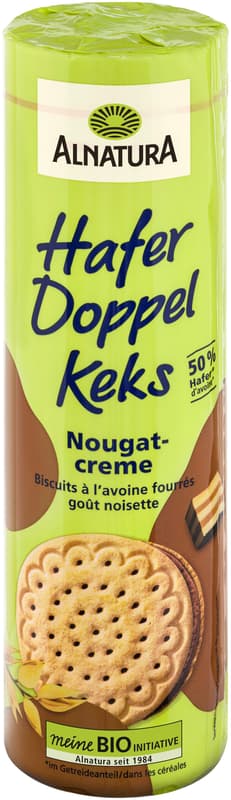 Alnatura BIO Hafer Doppelkeks Nougat