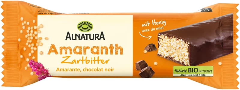 Alnatura BIO Amaranth Zartbitter Riegel