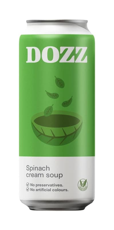 DOZZ- Spinach cream soup, 310 ml