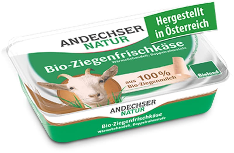 Andechser Organic Fresh Goat Cheese 65%