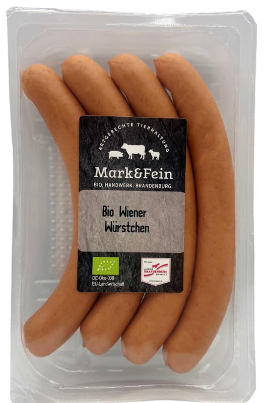 Mark&Fein BIO Wiener Würstchen