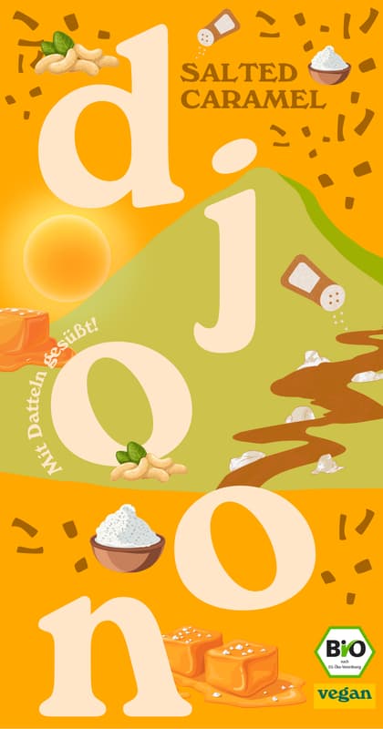 djoon BIO Dattelschokolade Salted Caramel