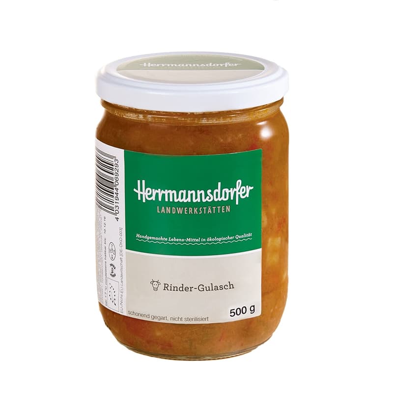 Herrmannsdorfer BIO Rindergulasch