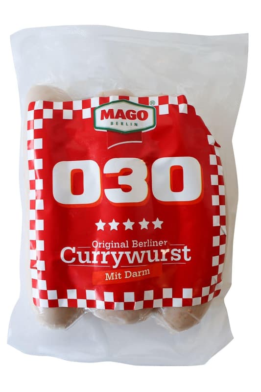Mago Original Berliner Currywurst mit Darm