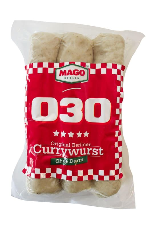 Mago Original Berliner Currywurst ohne Darm