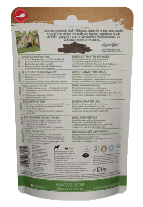 DOG'S LOVE SOFT Stripes ORGANIC Beef