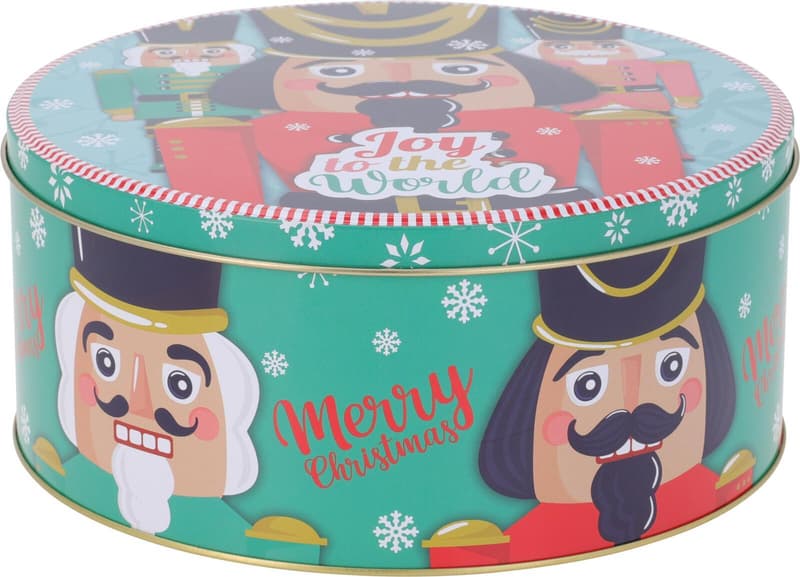 COOKIE TIN SET OF 3PCS ROUND