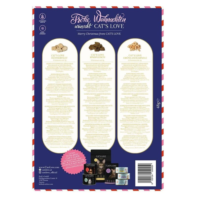 CAT'S LOVE Adventskalender 2025 48g