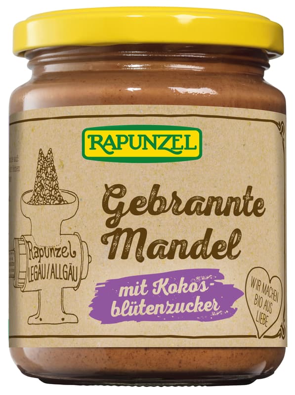 Rapunzel BIO Gebrannte Mandel mit Kokosblütenzucker