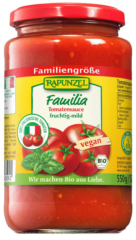 Rapunzel BIO Tomatensauce Familia