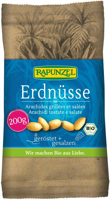 Rapunzel BIO Erdnüsse geröstet, gesalzen