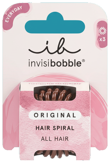 invisibobble ORIGINAL Pretzel Brown 3pc