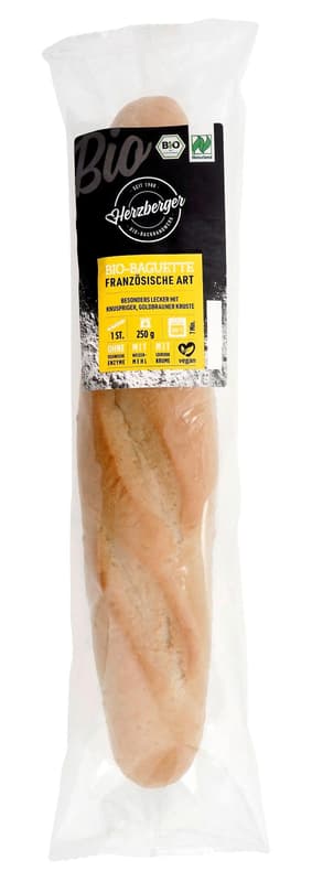 Herzberger BIO Naturland Baguette French Style