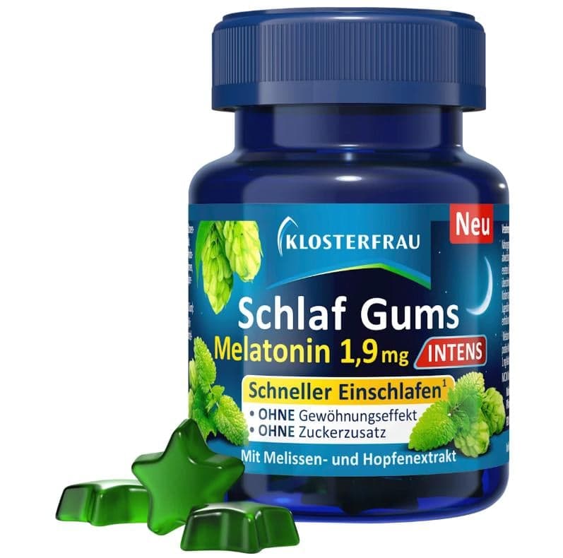 Klosterfrau Sleep Gummies with 1. 9mg Melatonin 30 Gummies