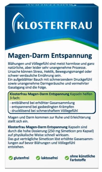 Klosterfrau Magen-Darm Entspannungs-Kapseln 20 Stück