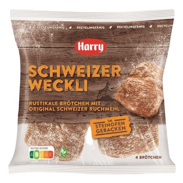 Harry Swiss rolls to bake up 4 pieces
