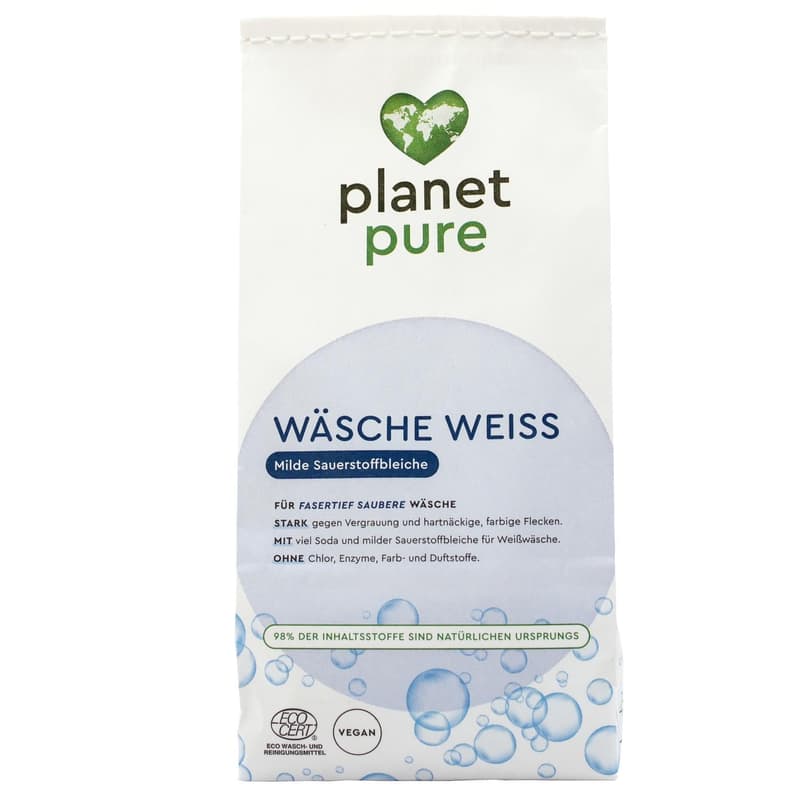 Planet Pure Wäscheweiss Milde Sauerstoffbleiche