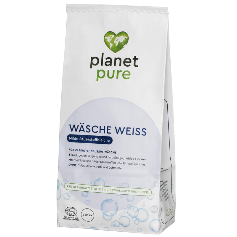 Planet Pure Wäscheweiss Milde Sauerstoffbleiche