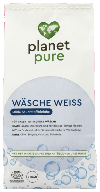 Planet Pure Wäscheweiss Milde Sauerstoffbleiche
