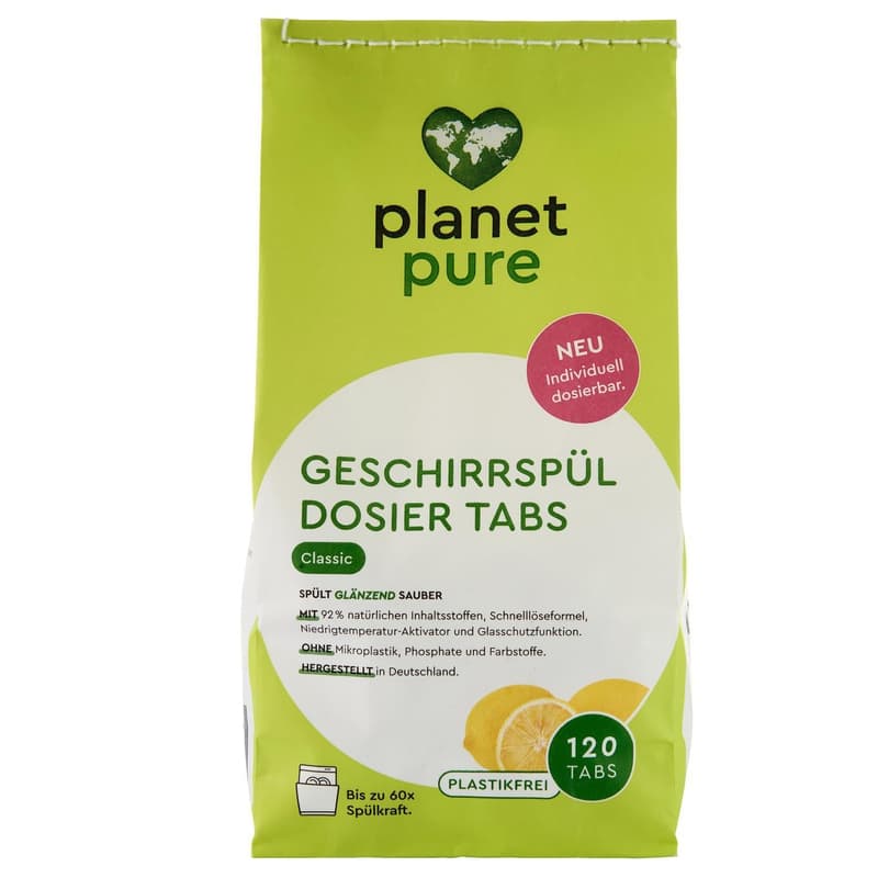 Planet Pure Geschirrspül Dosier Tabs