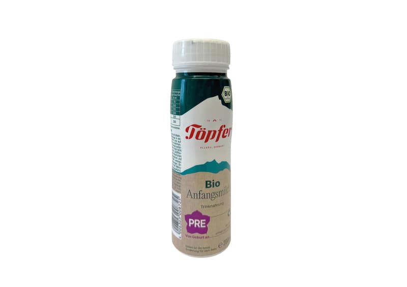 Töpfer Bio Anfangsmilch PRE Trinknahrung