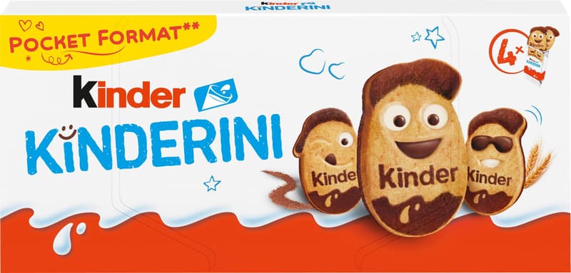 Kinder Kinderini 2x4er