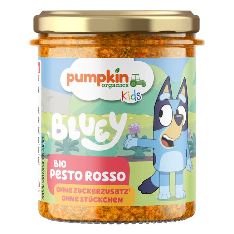 Pumpkin Organics Bluey Organic Red Pesto