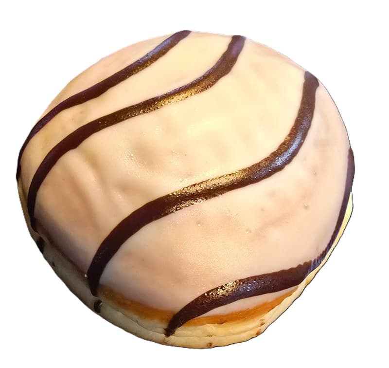 Berliner mit Vanillefüllung