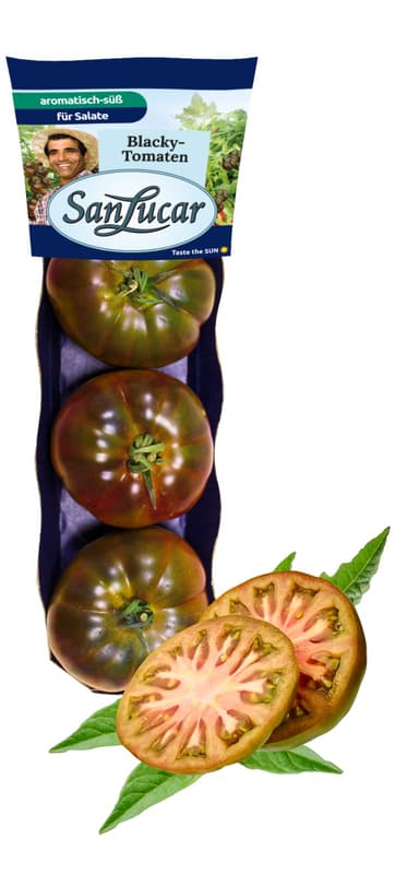 SanLucar Blacky Tomate, Schale