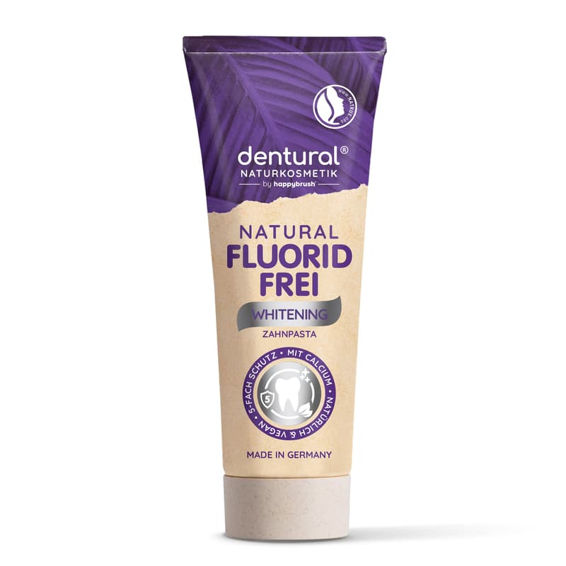 Dentural Whitening Fluoridfrei Zahnpasta Naturkosmetik