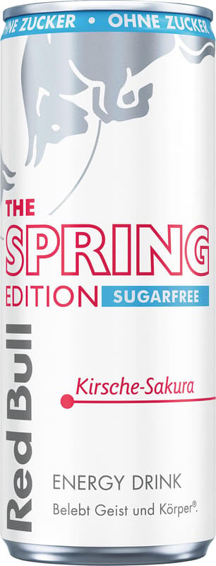 Red Bull Spring Edition Kirsche-Sakura Sugarfree (EINWEG)