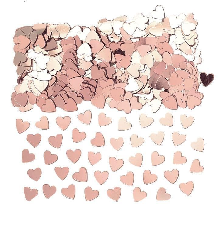 Riethmüller Confetti Hearts Red-Gold 14g
