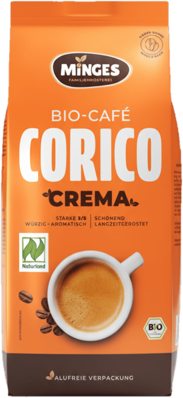 Minges Corico Crema (Bio-Naturland) ganze Bohne