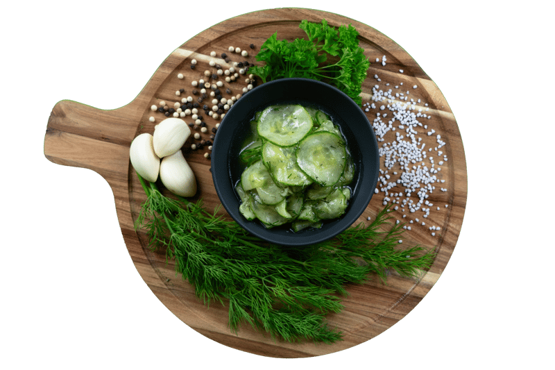 Kropp Garten-Gurkensalat