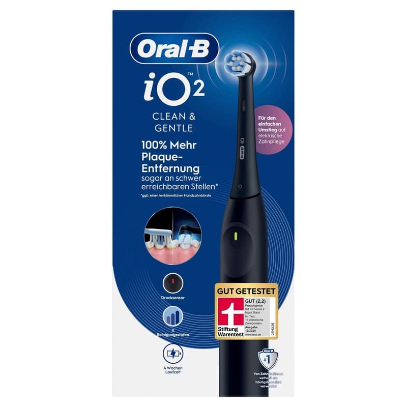 Oral-B Elektrische Zahnbürste iO Series 2 Night Black
