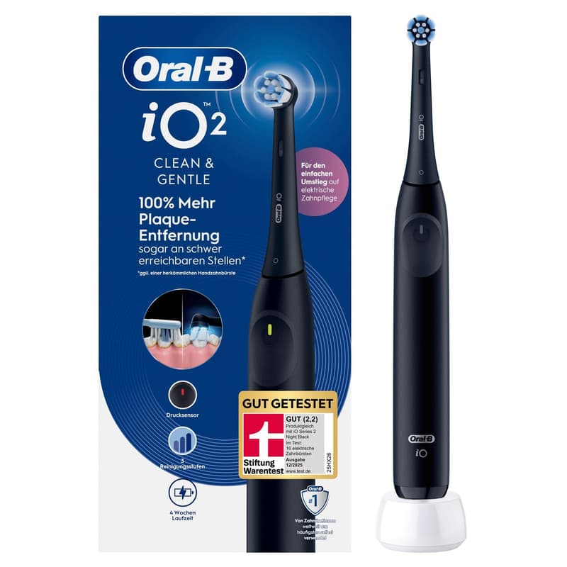 Oral-B Elektrische Zahnbürste iO Series 2 Night Black