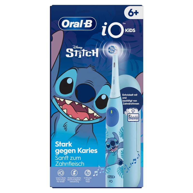 Oral-B iO Kids 6+ mit Reiseetui Stitch