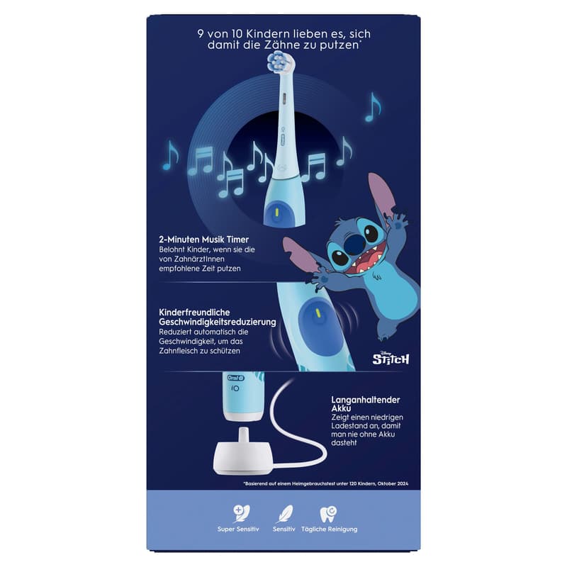 Oral-B iO Kids 6+ mit Reiseetui Stitch