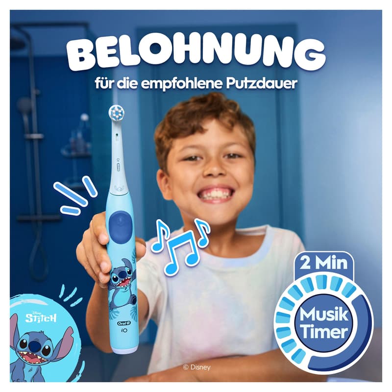 Oral-B iO Kids 6+ mit Reiseetui Stitch